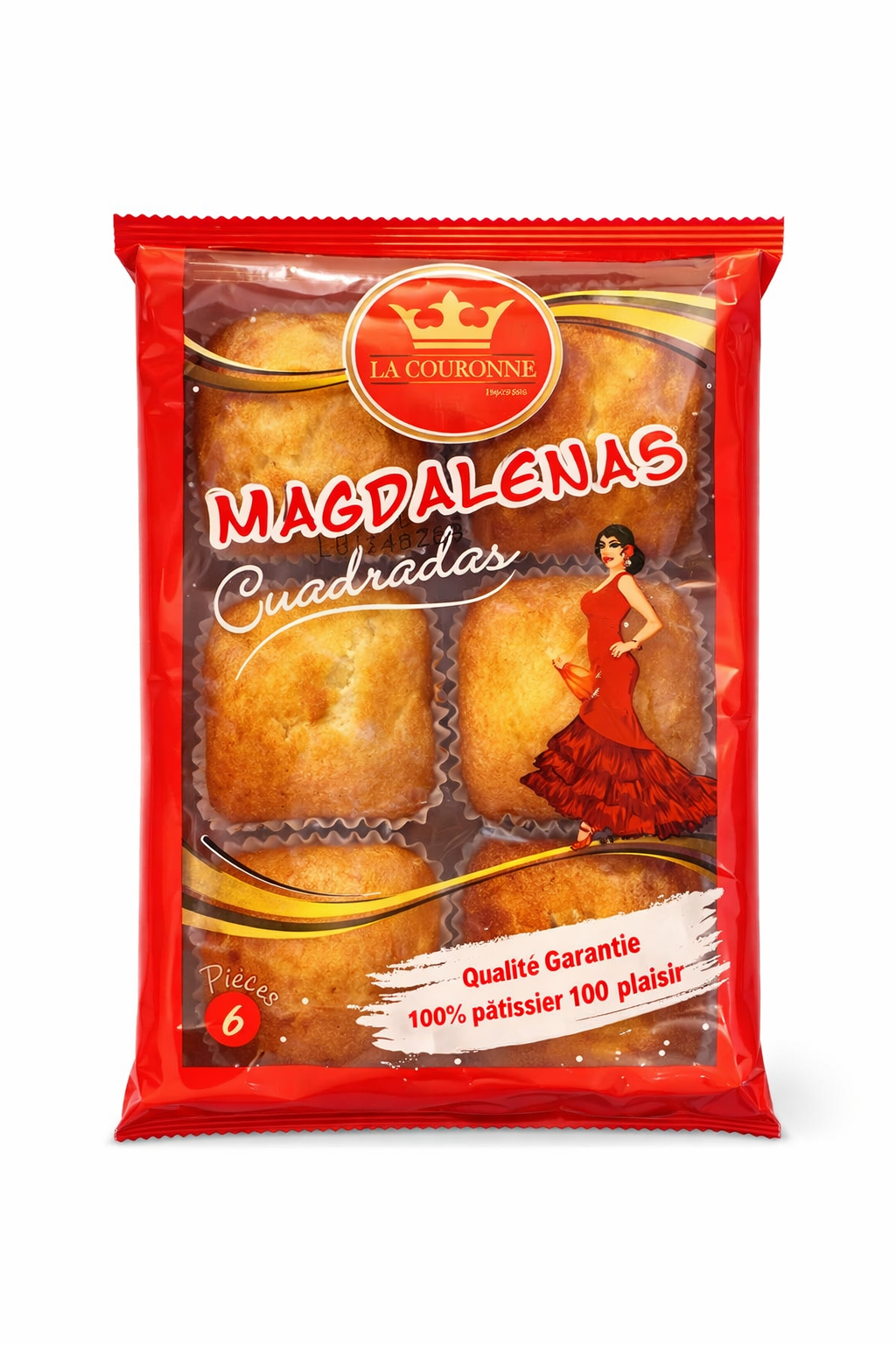 Magdalenas Pack de 6 - Boulangerie et Patisserie| Supermarche Dakar-Senegal